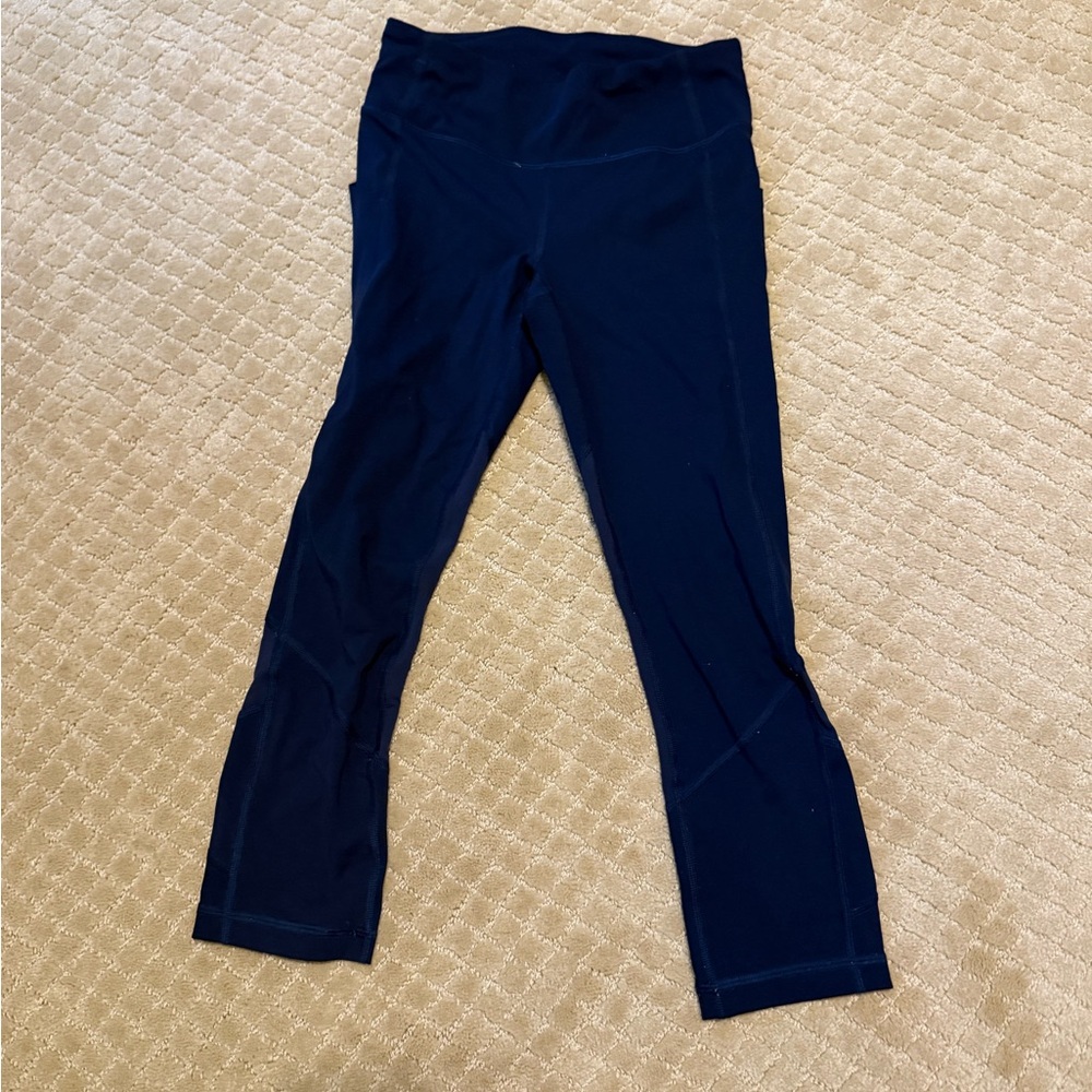 Lulu Lemon Navy Blue Leggings